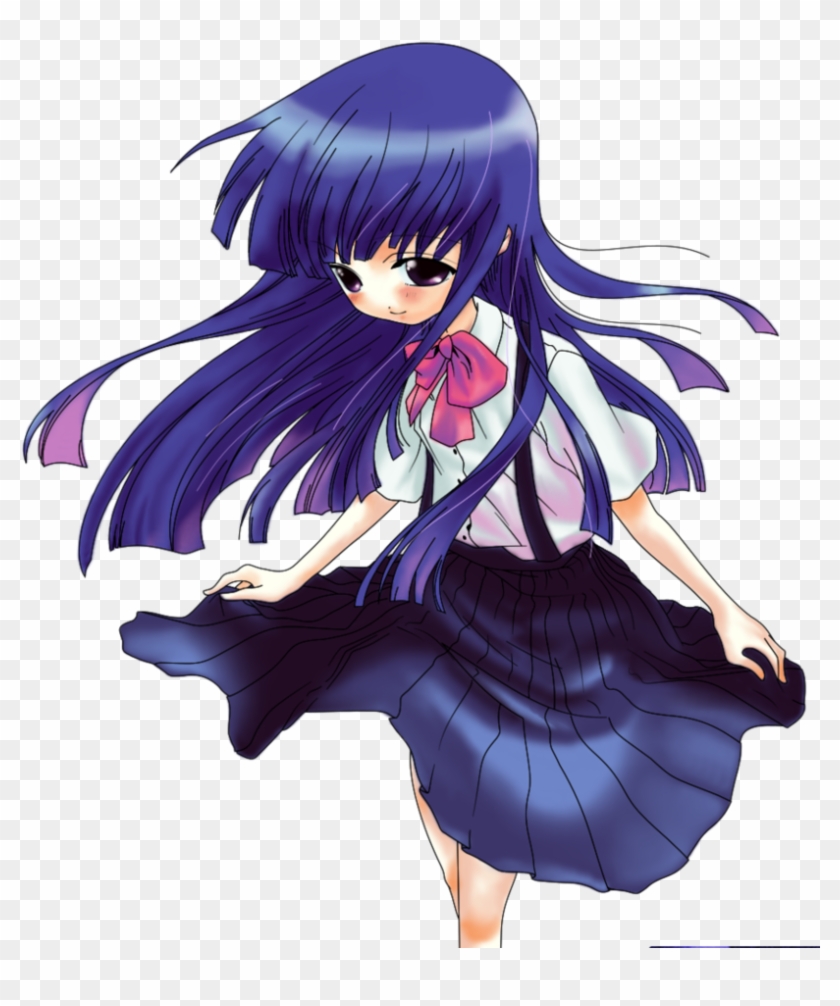 Manga Cover Rika Vector By Sonozaki-hikaru - ひぐらしのなく